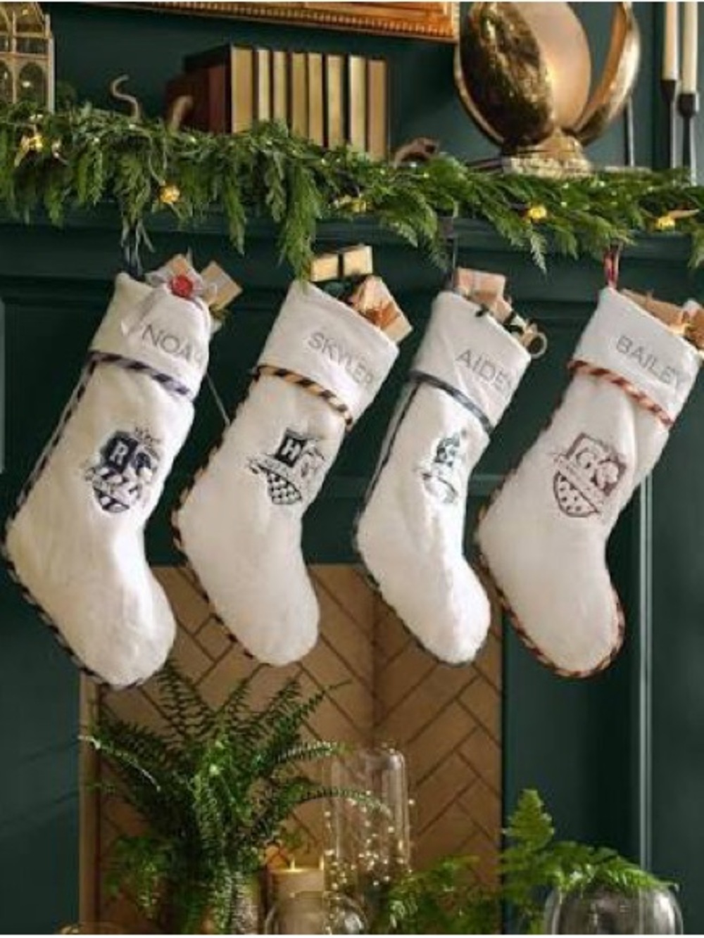 Pottery Barn Teen Harry Potter Ravenclaw Fur Stocking BNWT
